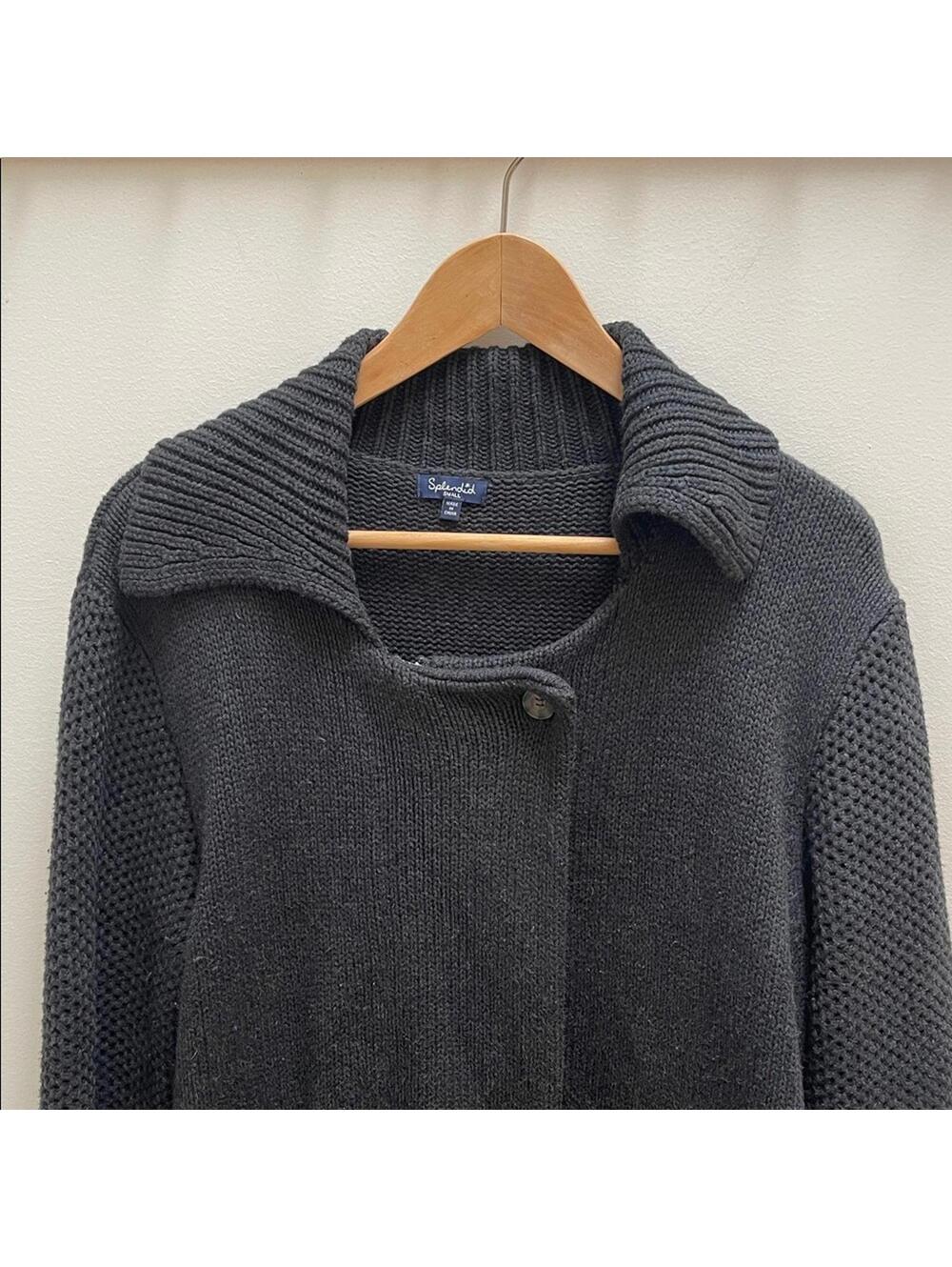 Splendid - cozy charcoal Women's Cardigan - size S